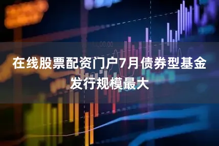 在线股票配资门户7月债券型基金发行规模最大